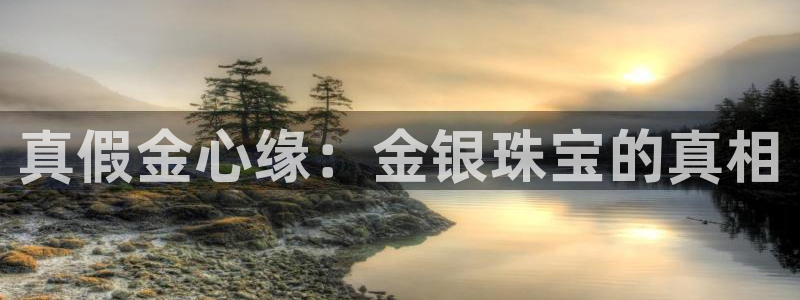 新宝5下载官方：真假金心缘：金银珠宝的真相