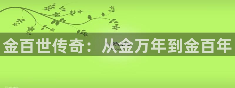新宝5测速下载：金百世传奇：从金万年到金百年