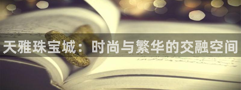 新宝5怎么下载到桌面：天雅珠宝城：时尚与繁华的交融空间