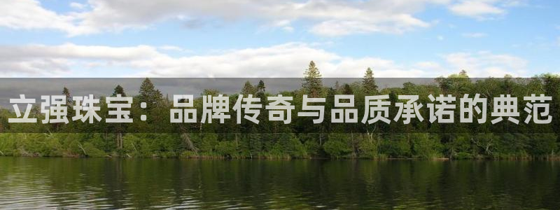 新宝5登录注册：立强珠宝：品牌传奇与品质承诺的典范