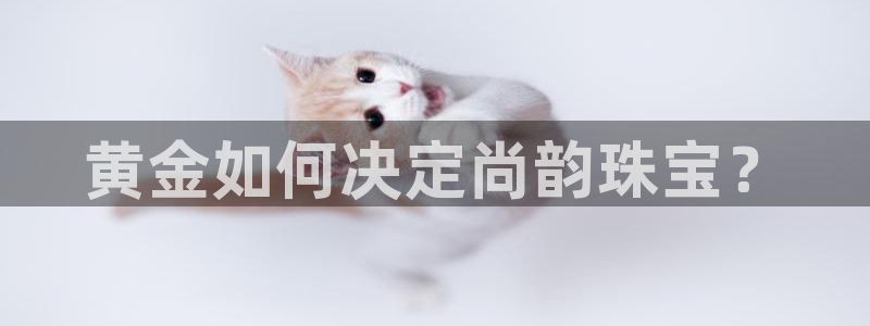 新宝5测登录：黄金如何决定尚韵珠宝？